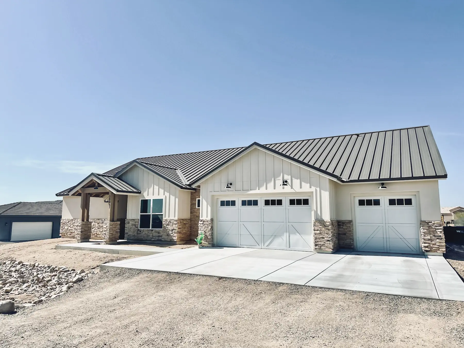 custom home front