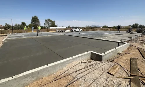foundation laid